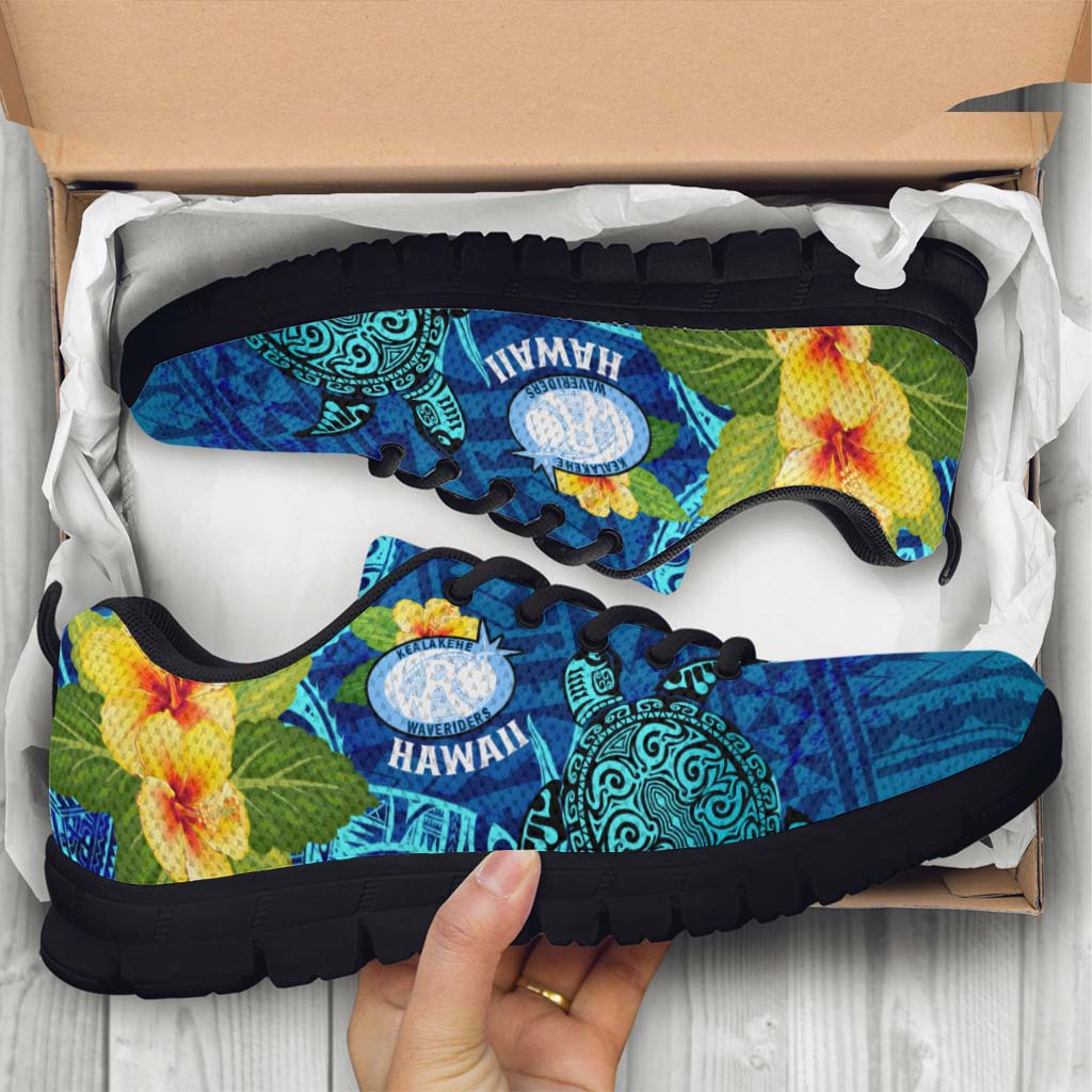 Hawaii Sneakers - Kelakehe High School Polynesian Tribal Pattern