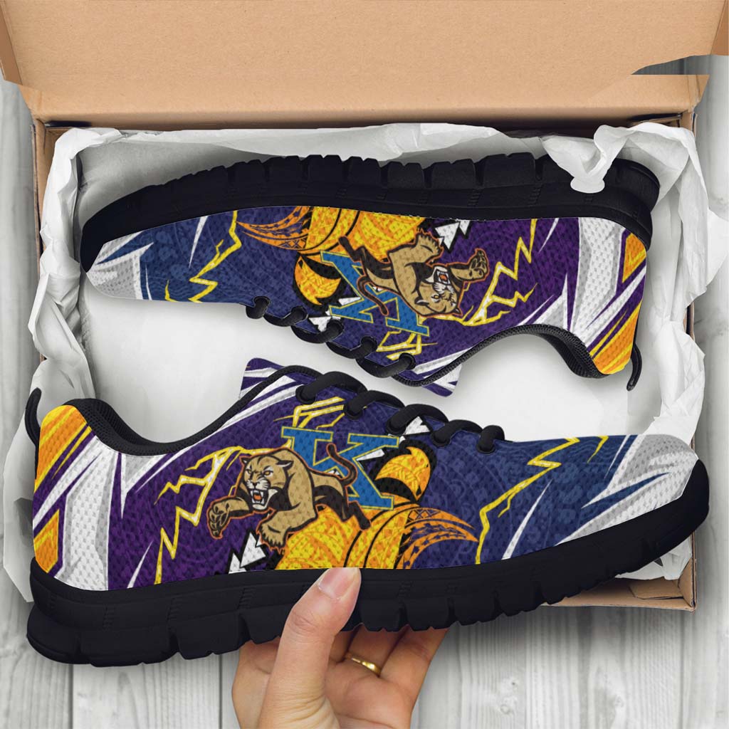 Hawaii Sneakers - Henry J. Kaiser High School Polynesian Tribal Pattern