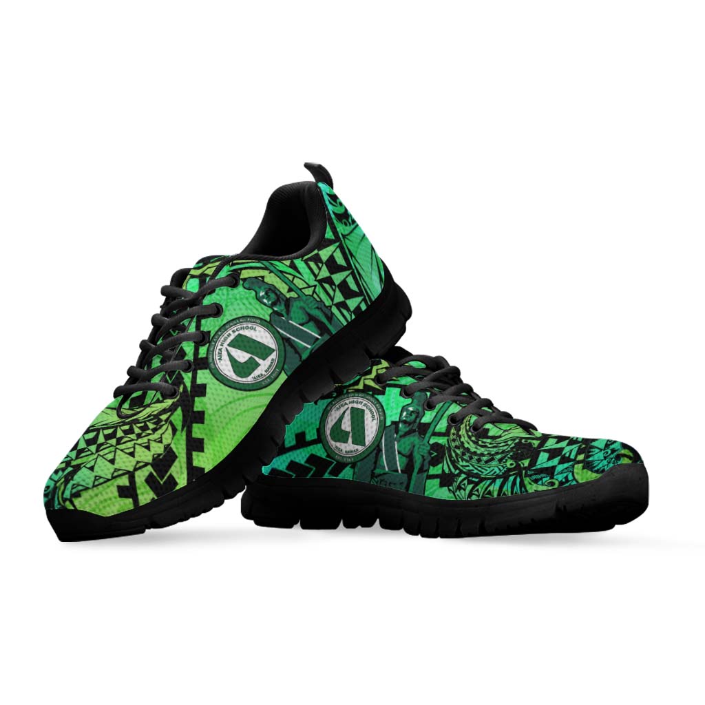 Hawaii Sneakers - ��Aiea High School Home Of The Na Ali'i Tribal Pattern