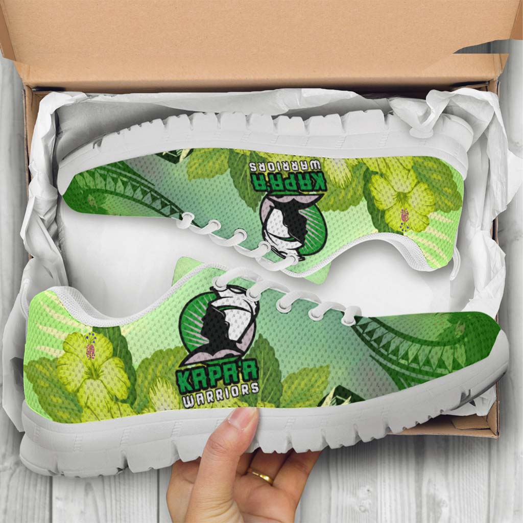 Hawaii Sneakers - Kapaa High School Polynesian Tribal Pattern