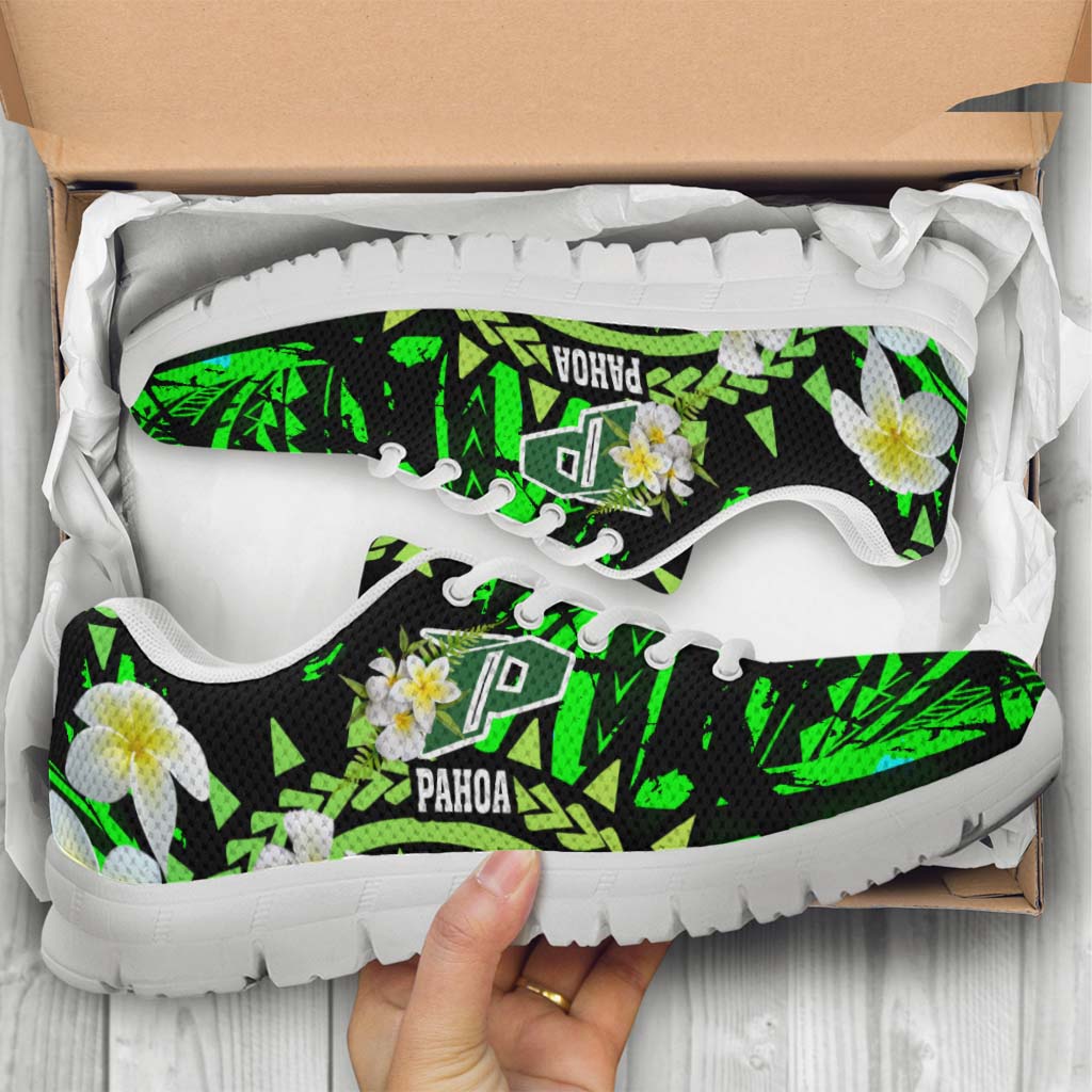 Hawaii Sneakers - Pahoa High & Intermediate School Polynesian Pattern