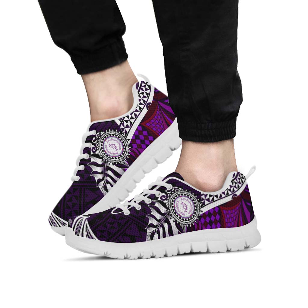 Hawaii Sneakers - Ni'ihau High and Elementary School Polynesian Pattern