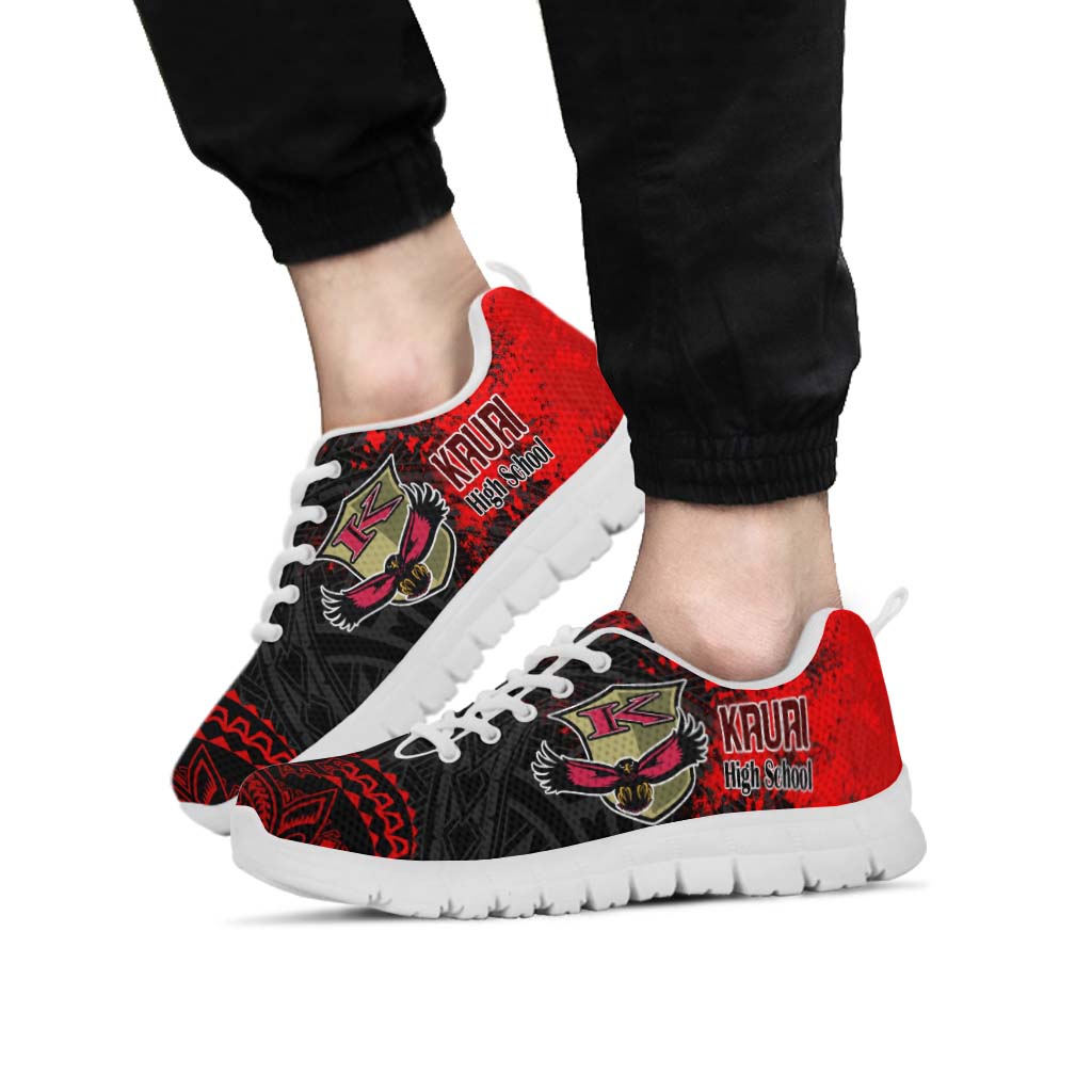 Hawaii Sneakers - Kaui High School Polynesian Tribal Pattern