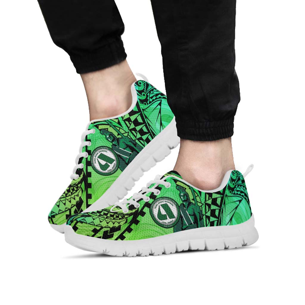 Hawaii Sneakers - ��Aiea High School Home Of The Na Ali'i Tribal Pattern