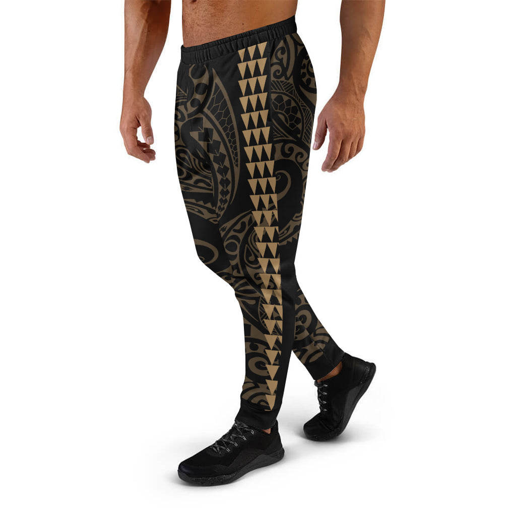 Polynesian Jogger - Kakau Style Gold