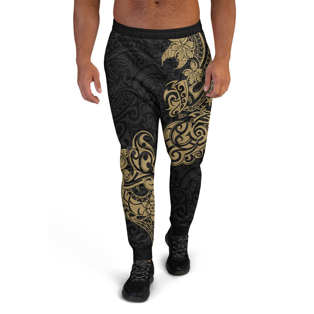Polynesian Jogger - Tribal Floral Pattern Polynesia