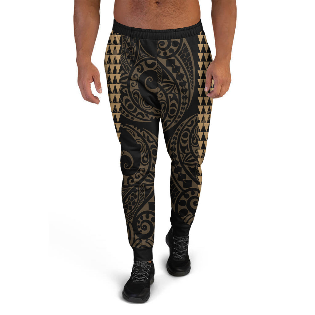Polynesian Jogger - Kakau Style Gold