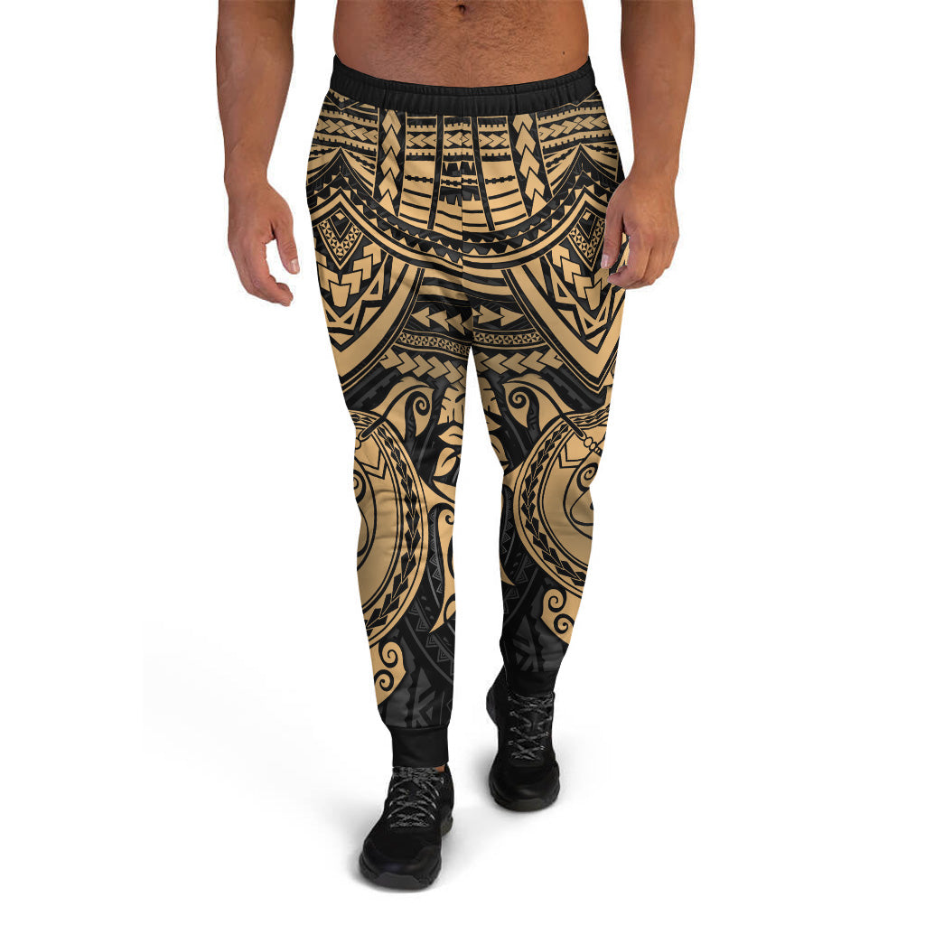 Polynesian Jogger - Gold Turtle Polynesian