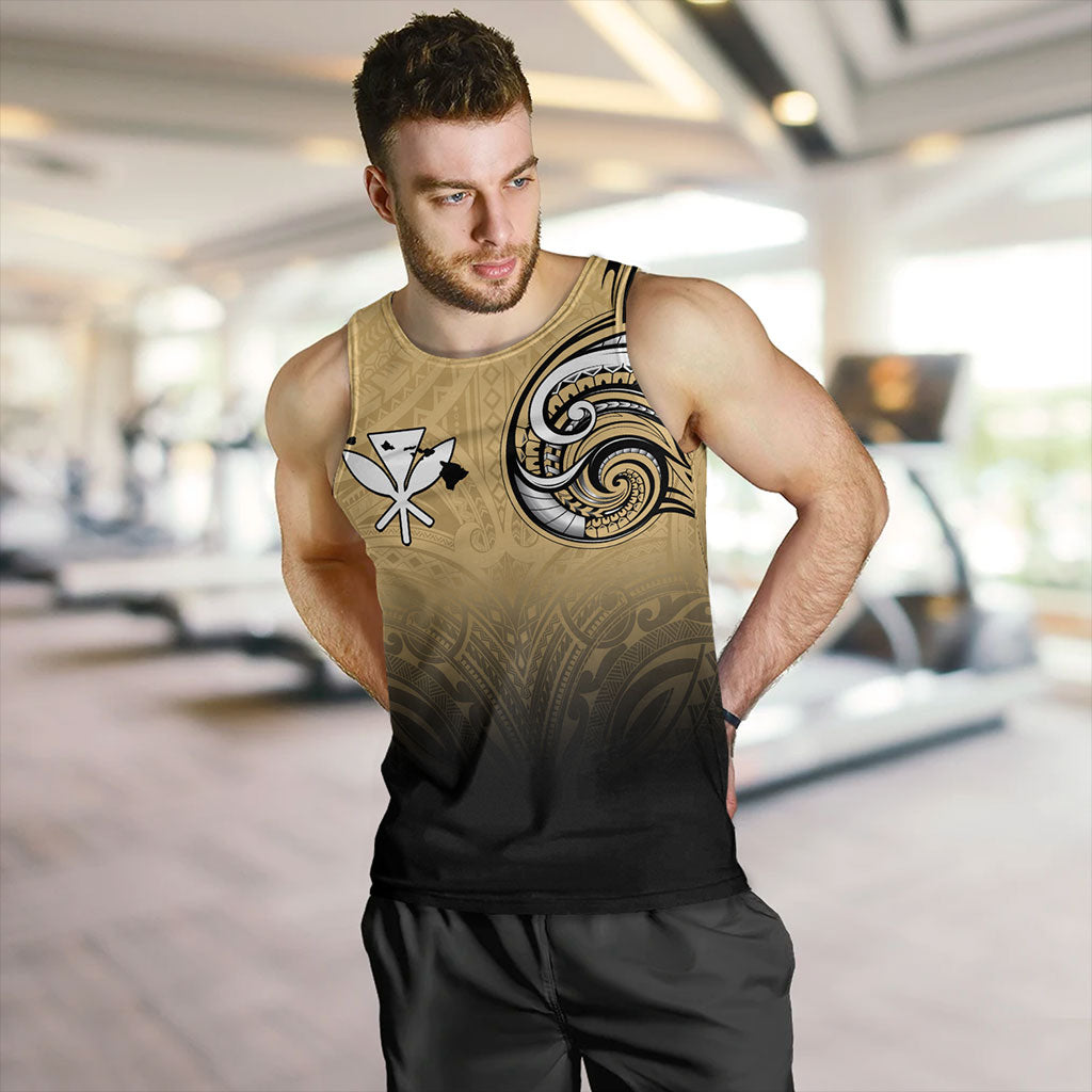 Hawaii Tank Top Kanaka Map Polynesian Tribal Style