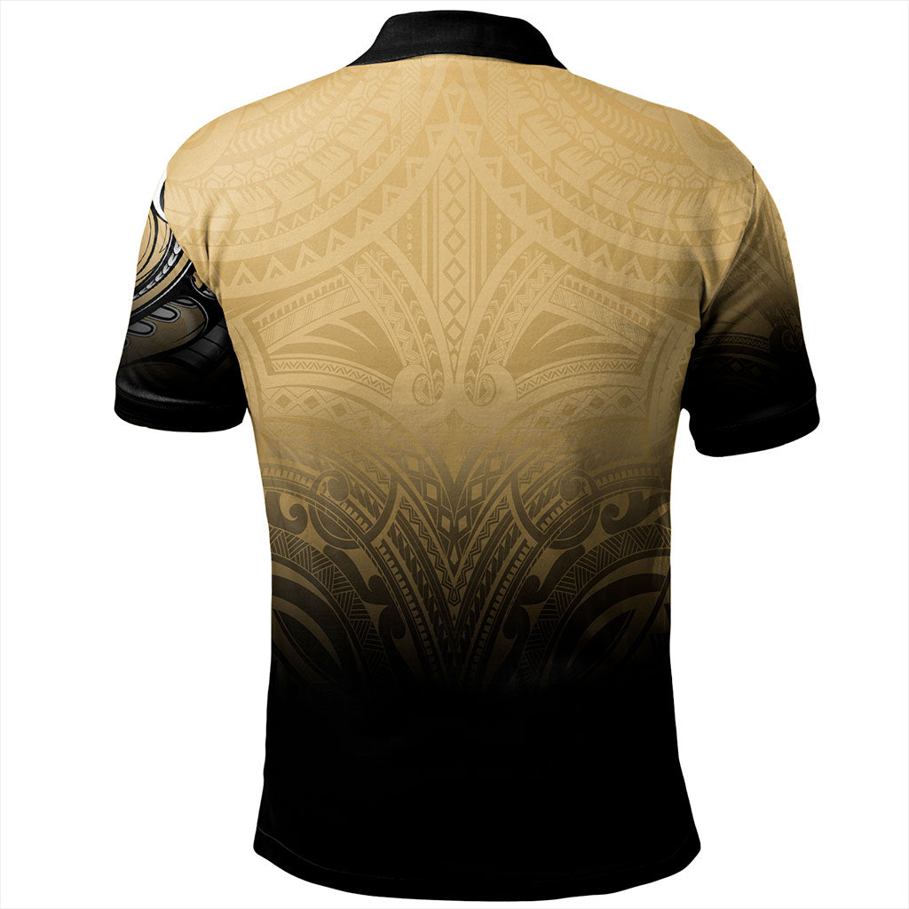 Hawaii Polo Shirt Kanaka Map Polynesian Tribal Style