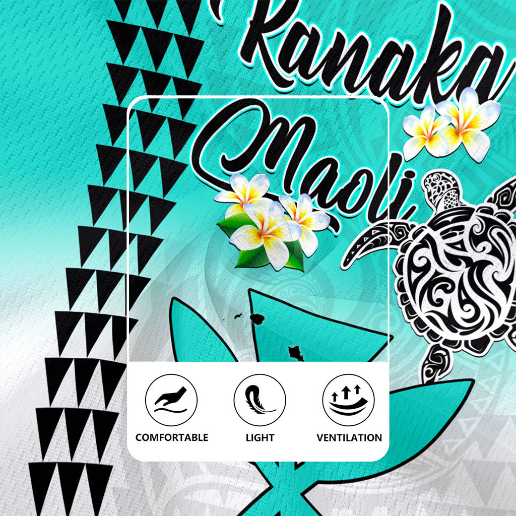 Hawaii Rugby Jersey Kanaka Maoli With Map Tribal Aloha