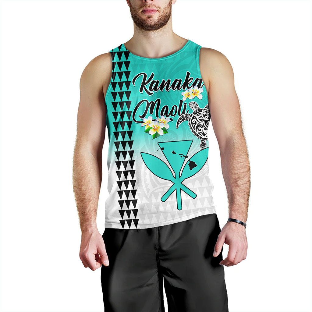 Hawaii Tank Top Kanaka Maoli With Map Tribal Aloha