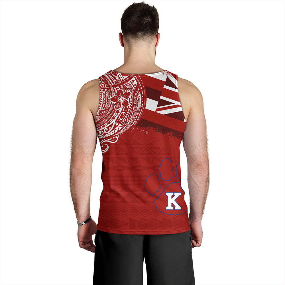 Hawaii Tank Top Kea'au High School With Crest Style