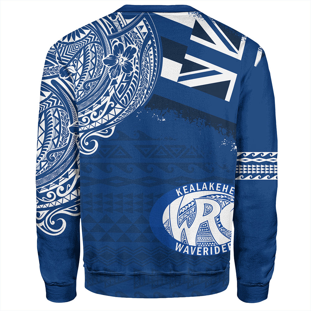 Hawaii Sweatshirt Kealakehe High School With Crest Style