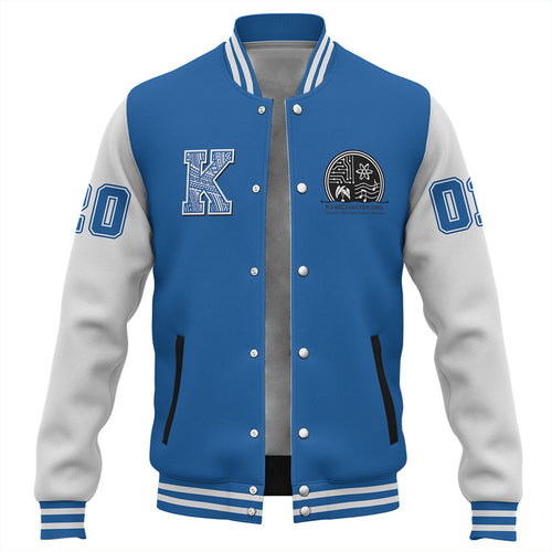 Hawaii Baseball Jacket Kihei Charter School Polynesian Letters Style