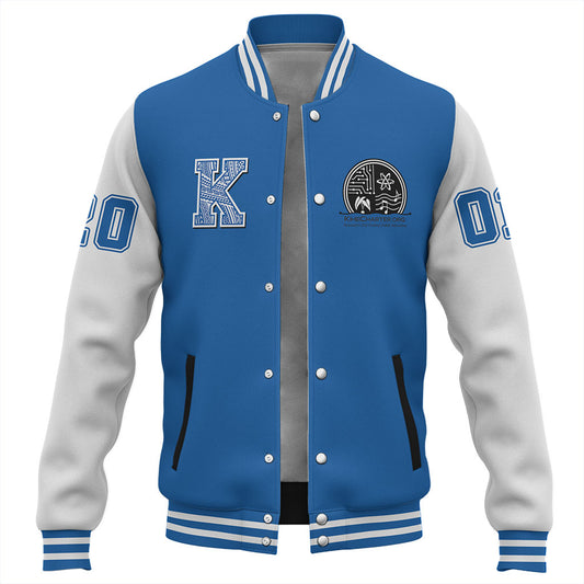 Hawaii Baseball Jacket Kihei Charter School Polynesian Letters Style