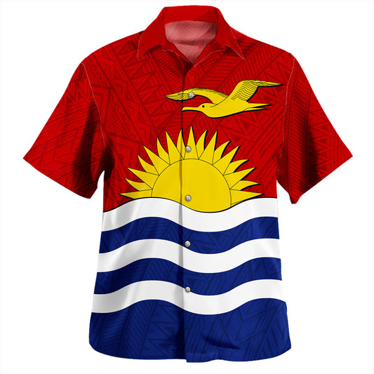 Guam Hawaiian Shirt Polynesia Tribal Tattoo Grey