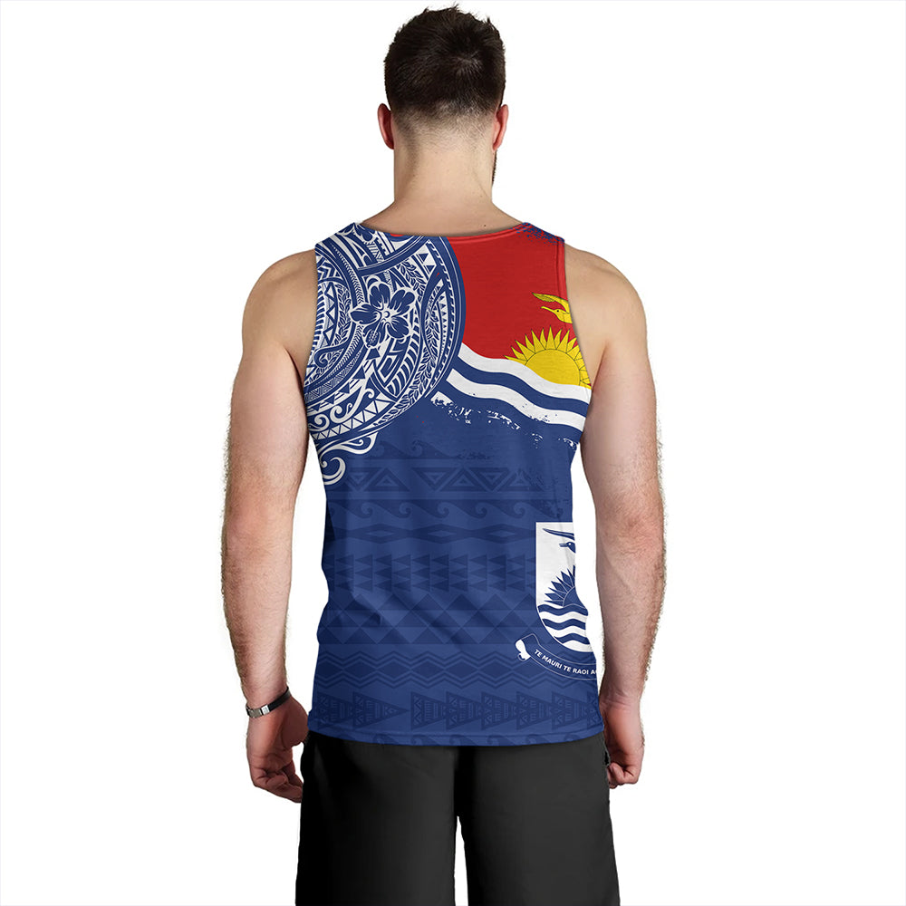 Kiribati Tank Top Polynesian Flag With Coat Of Arms