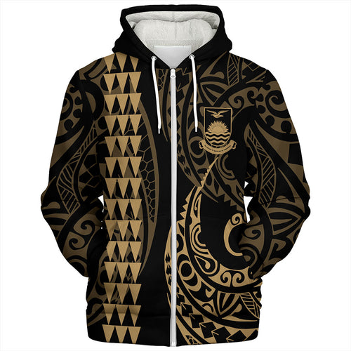 Kiribati Sherpa Hoodie Kakau Style Ver.1