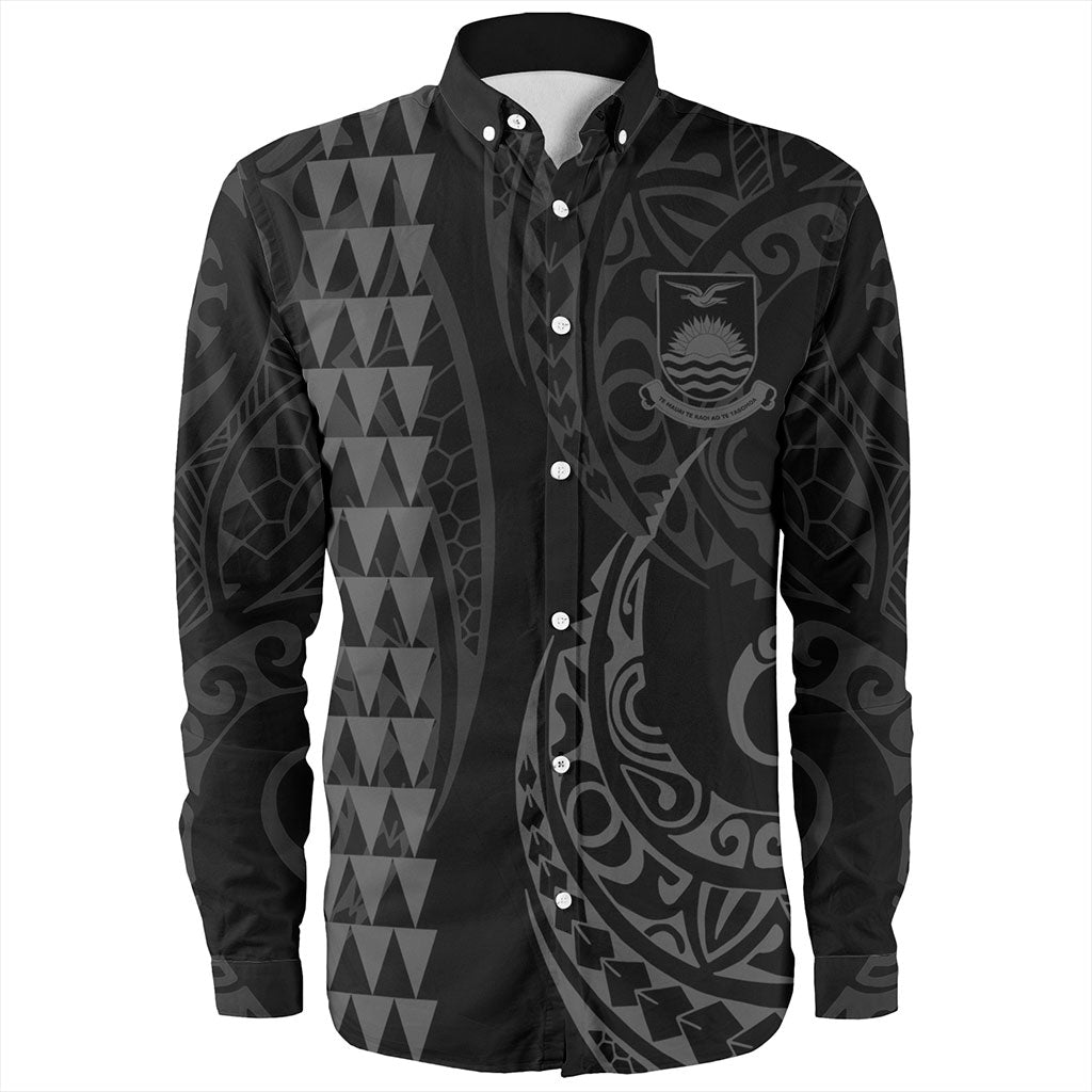 Kiribati Long Sleeve Shirt Kakau Style
