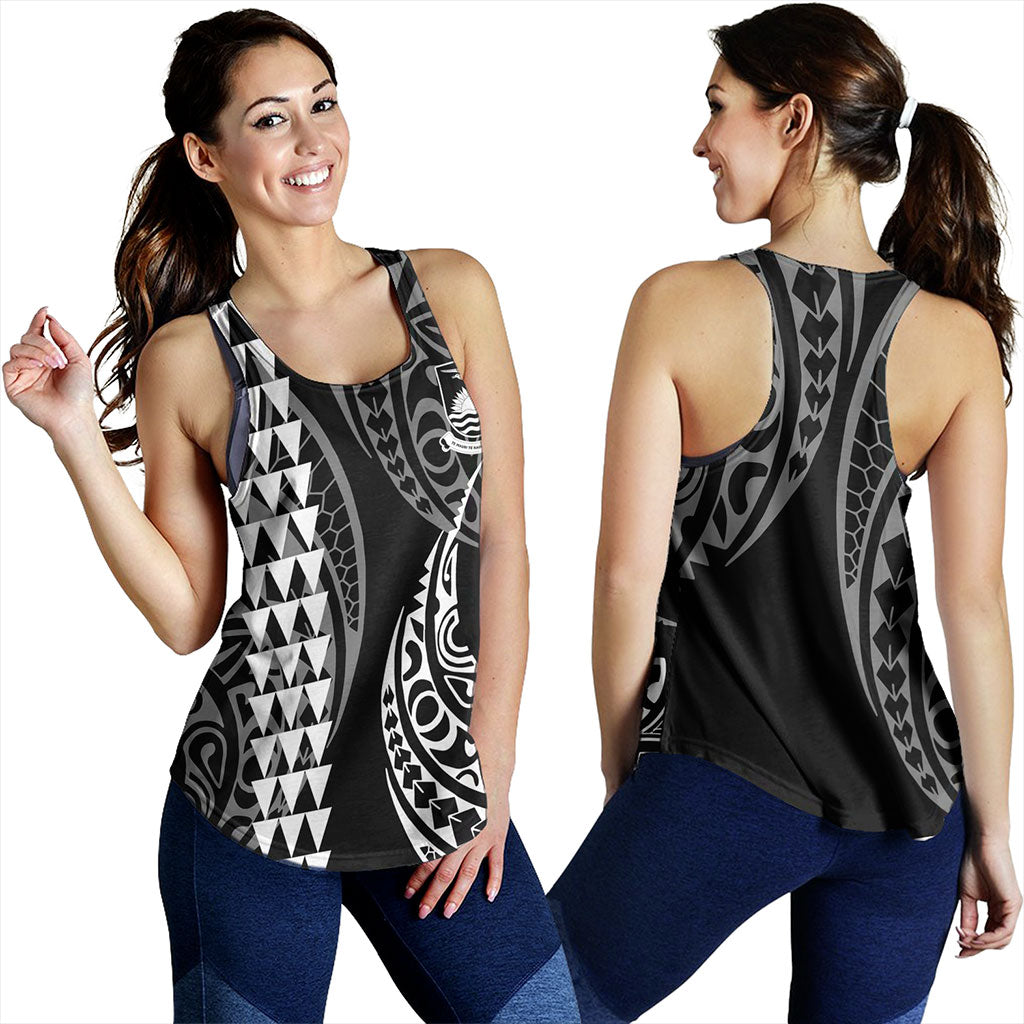 Kiribati Women Tank Kakau Style Ver.1