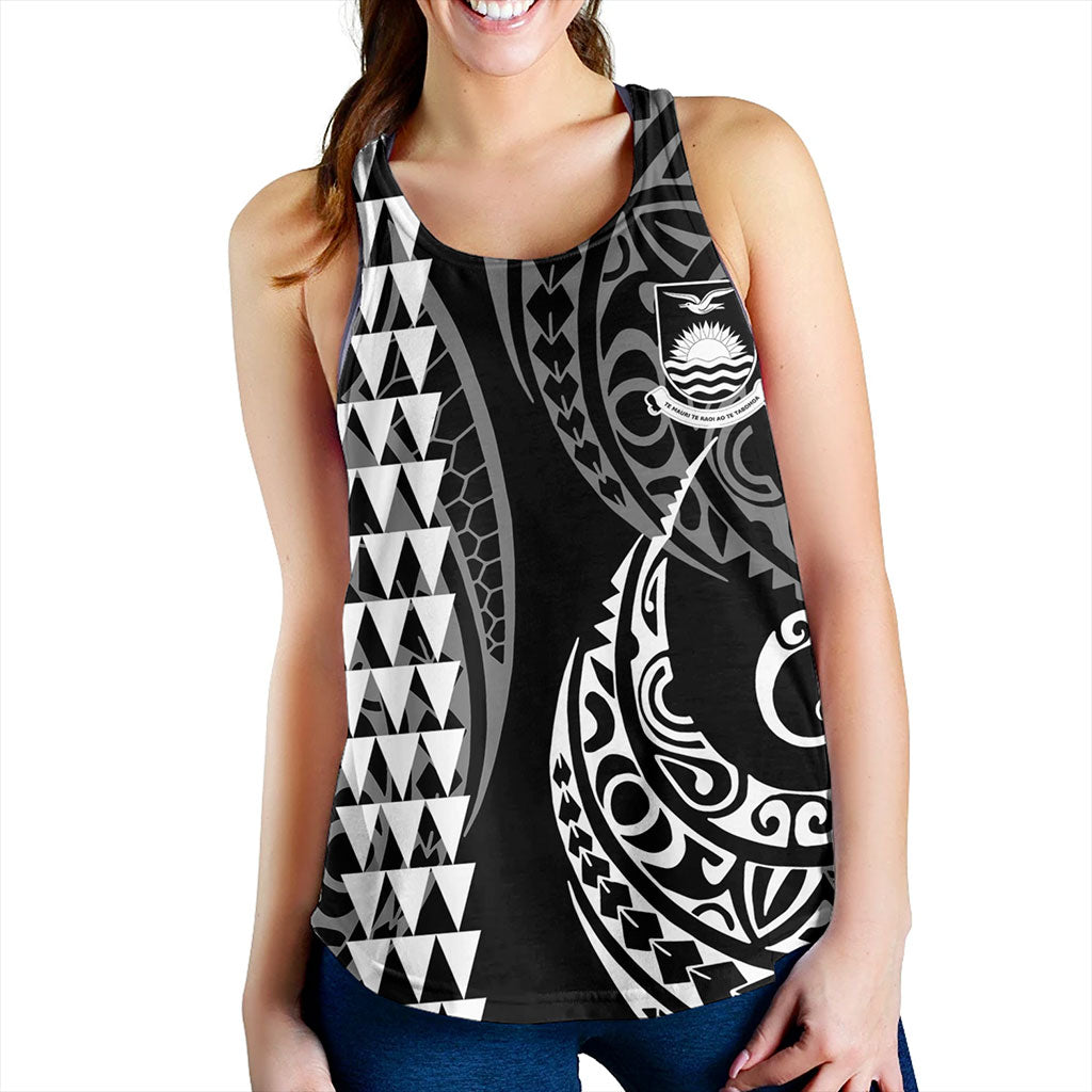Kiribati Women Tank Kakau Style Ver.1