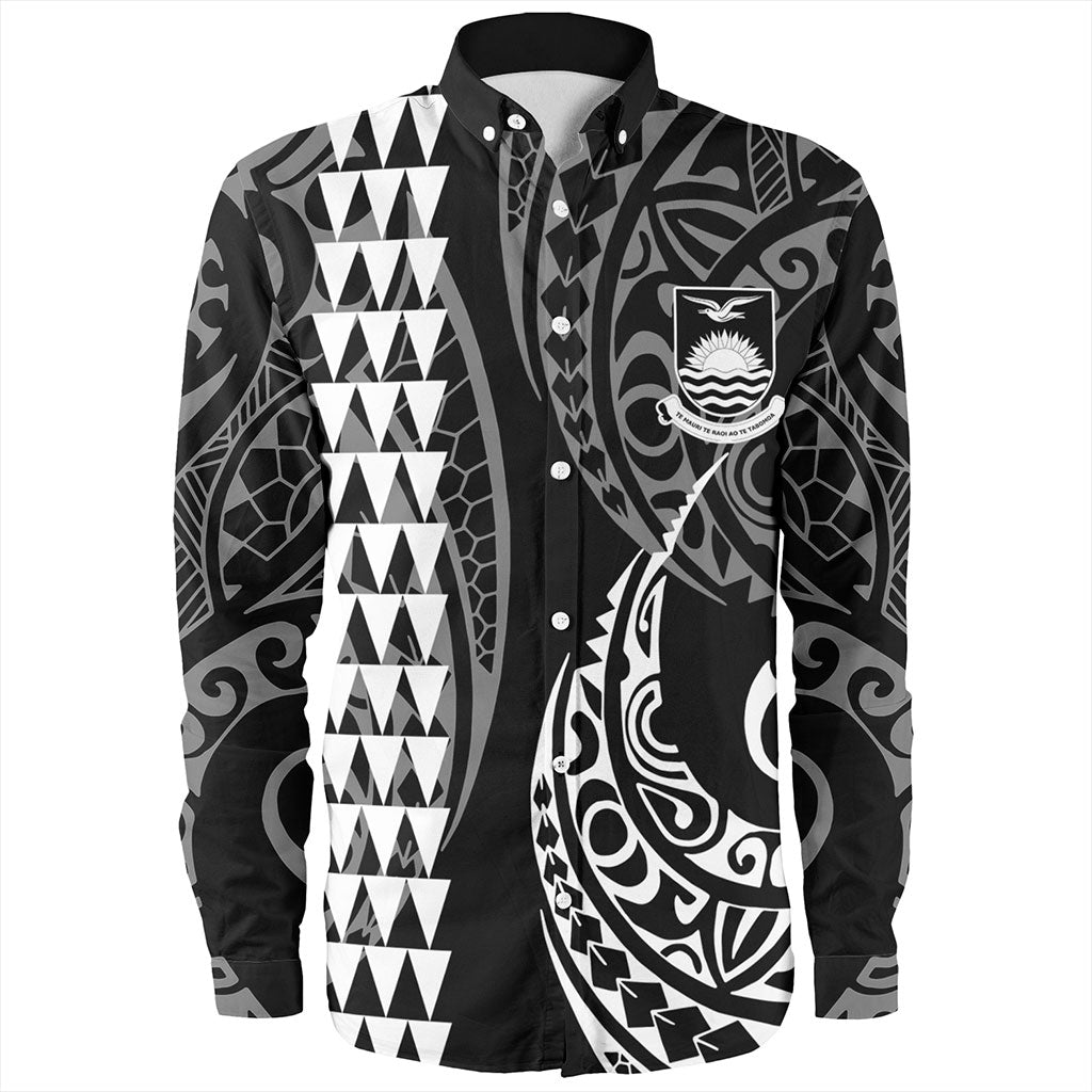 Kiribati Long Sleeve Shirt Kakau Style Ver.1