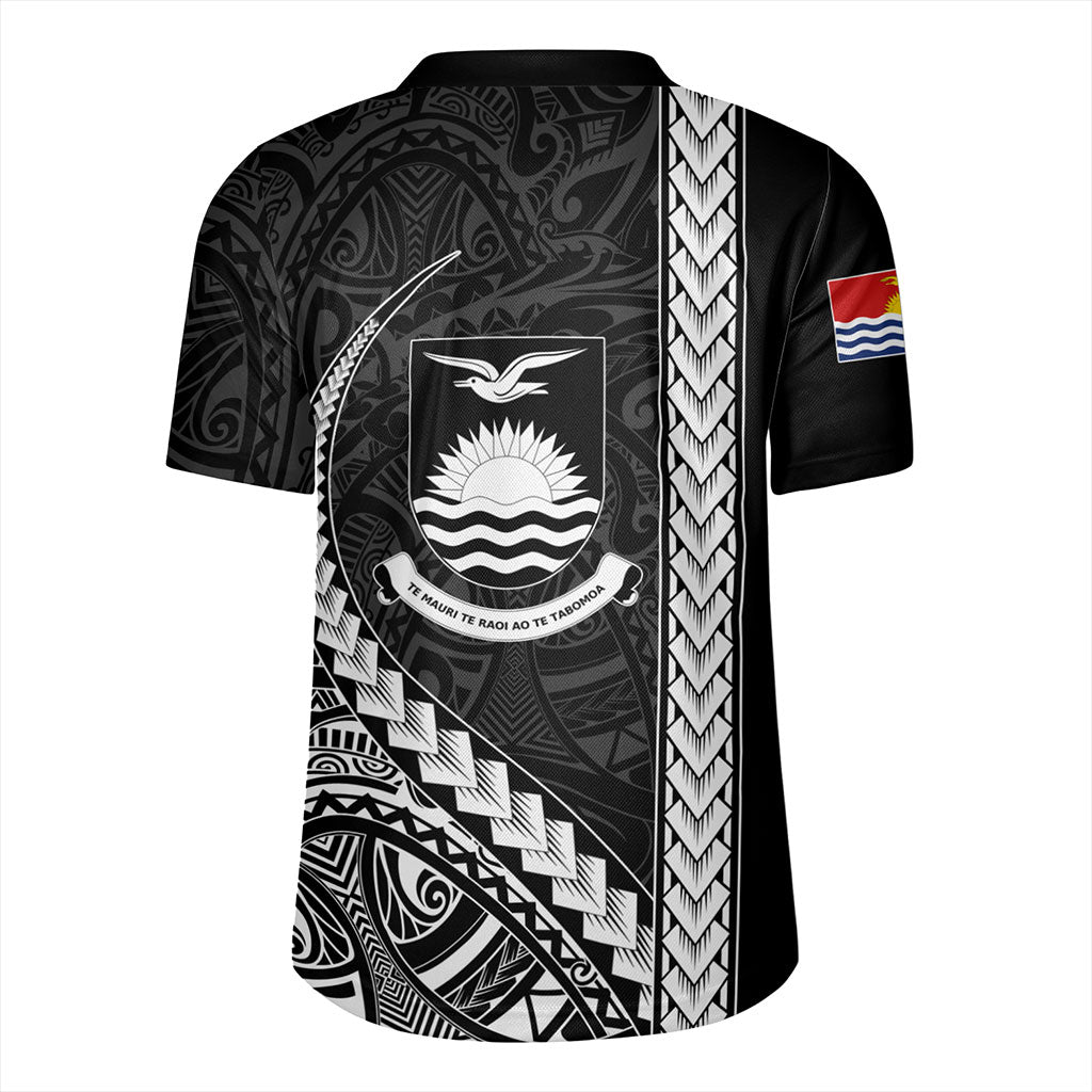 Kiribati Rugby Jersey Tribal Micronesian Coat Of Arms