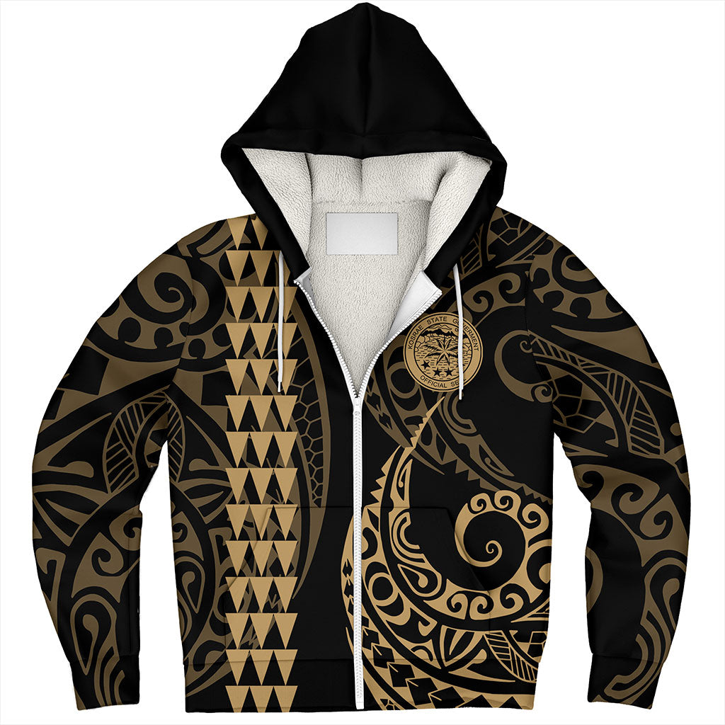 Kosrae Sherpa Hoodie Kakau Style Ver.1