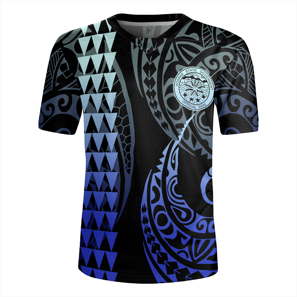 Kosrae Rugby Jersey Kakau Style
