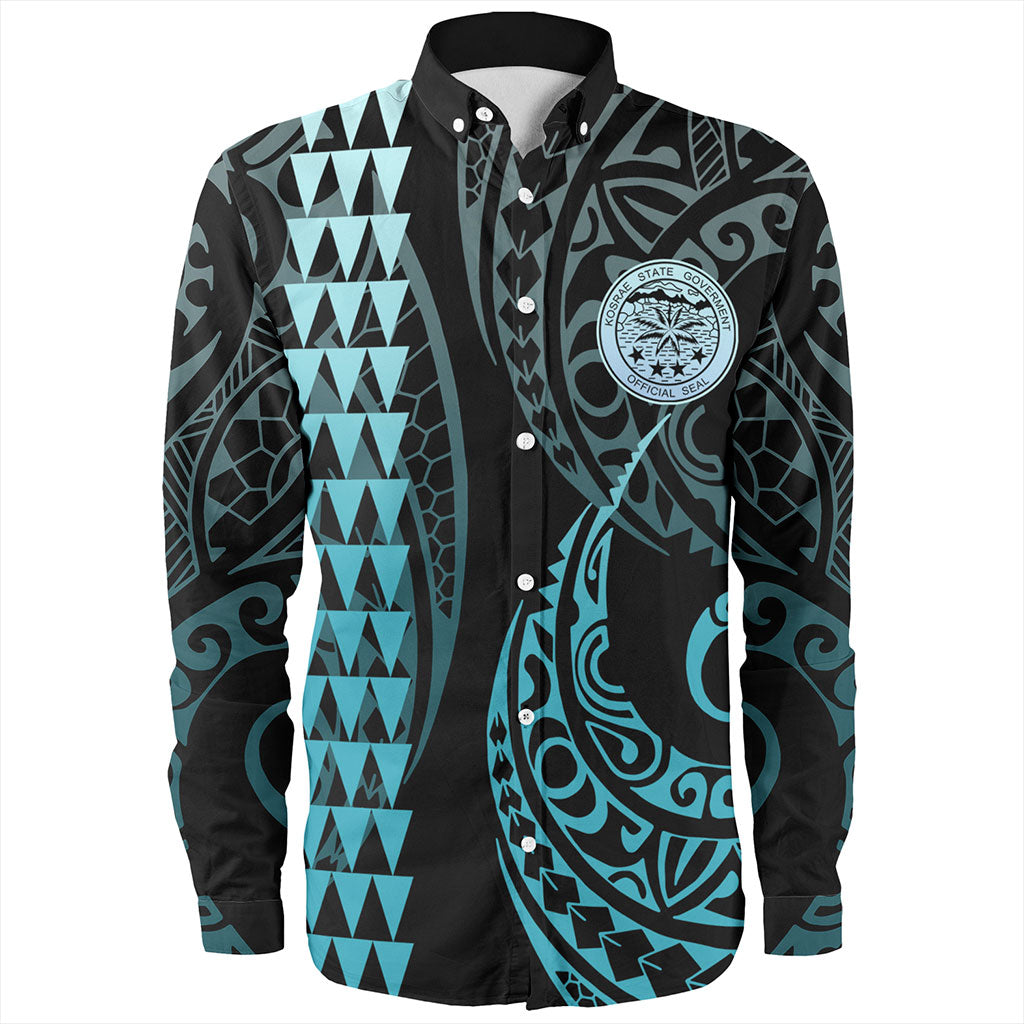 Kosrae Long Sleeve Shirt Kakau Style Ver.1