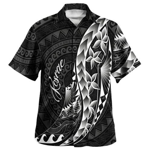 Kosrae Custom Personalised Hawaiian Shirt Polynesian Pattern Style