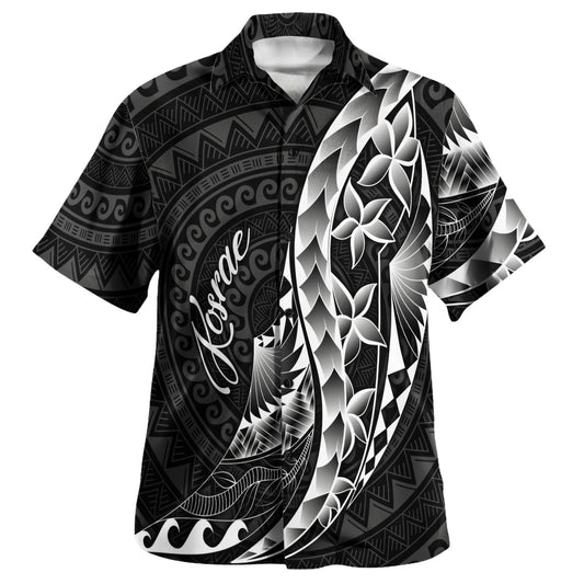 Kosrae Custom Personalised Hawaiian Shirt Polynesian Pattern Style