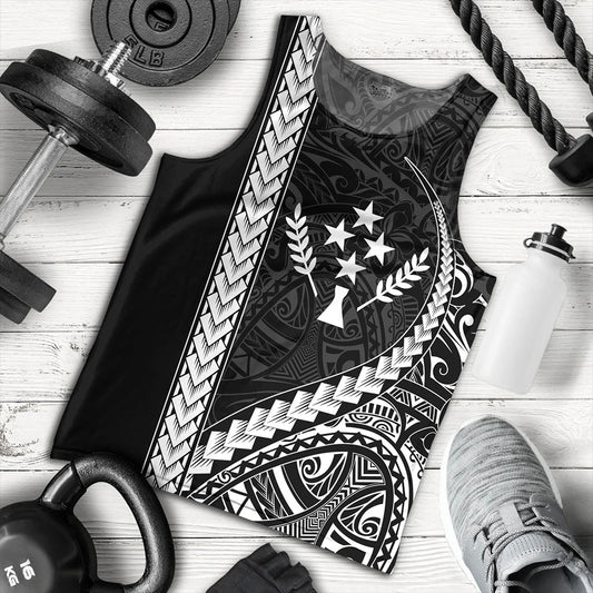 Kosrae Tank Top Tribal Micronesian Coat Of Arms