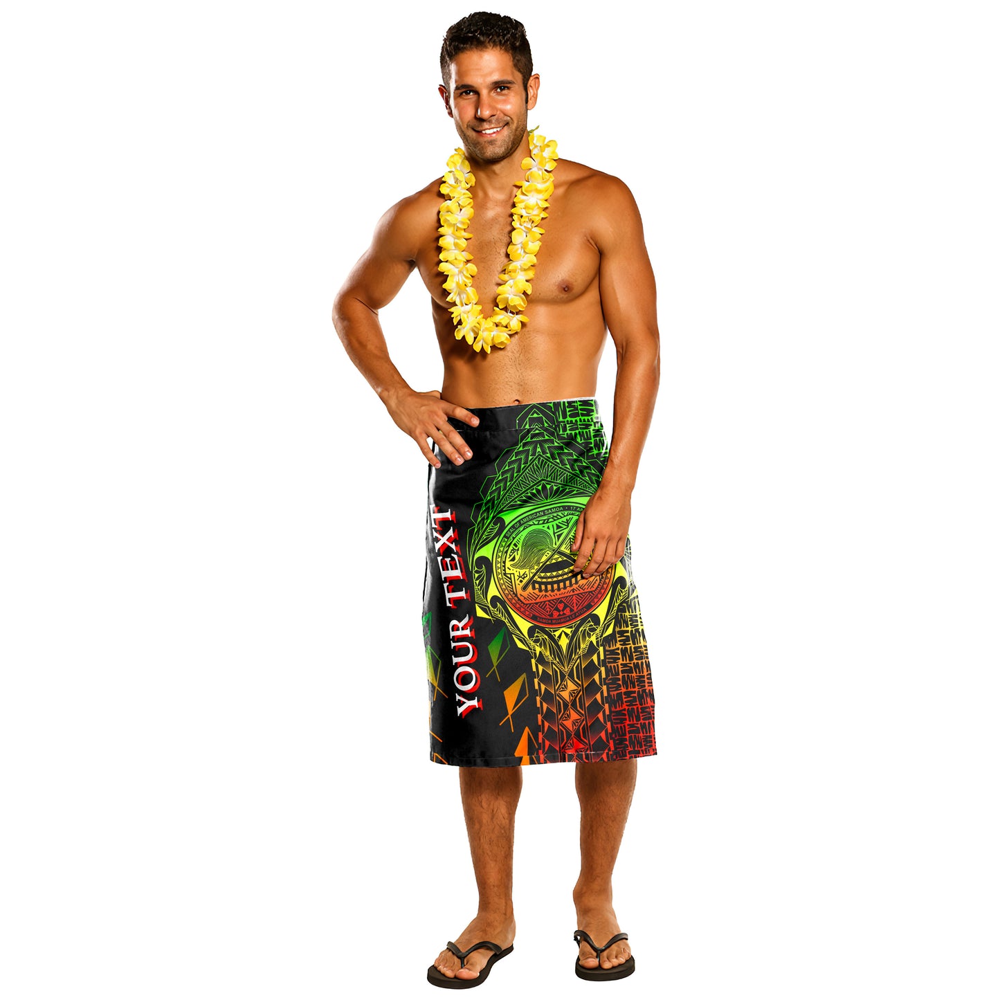 American Samoa Lavalava - Polynesian Rocket Style Reggae