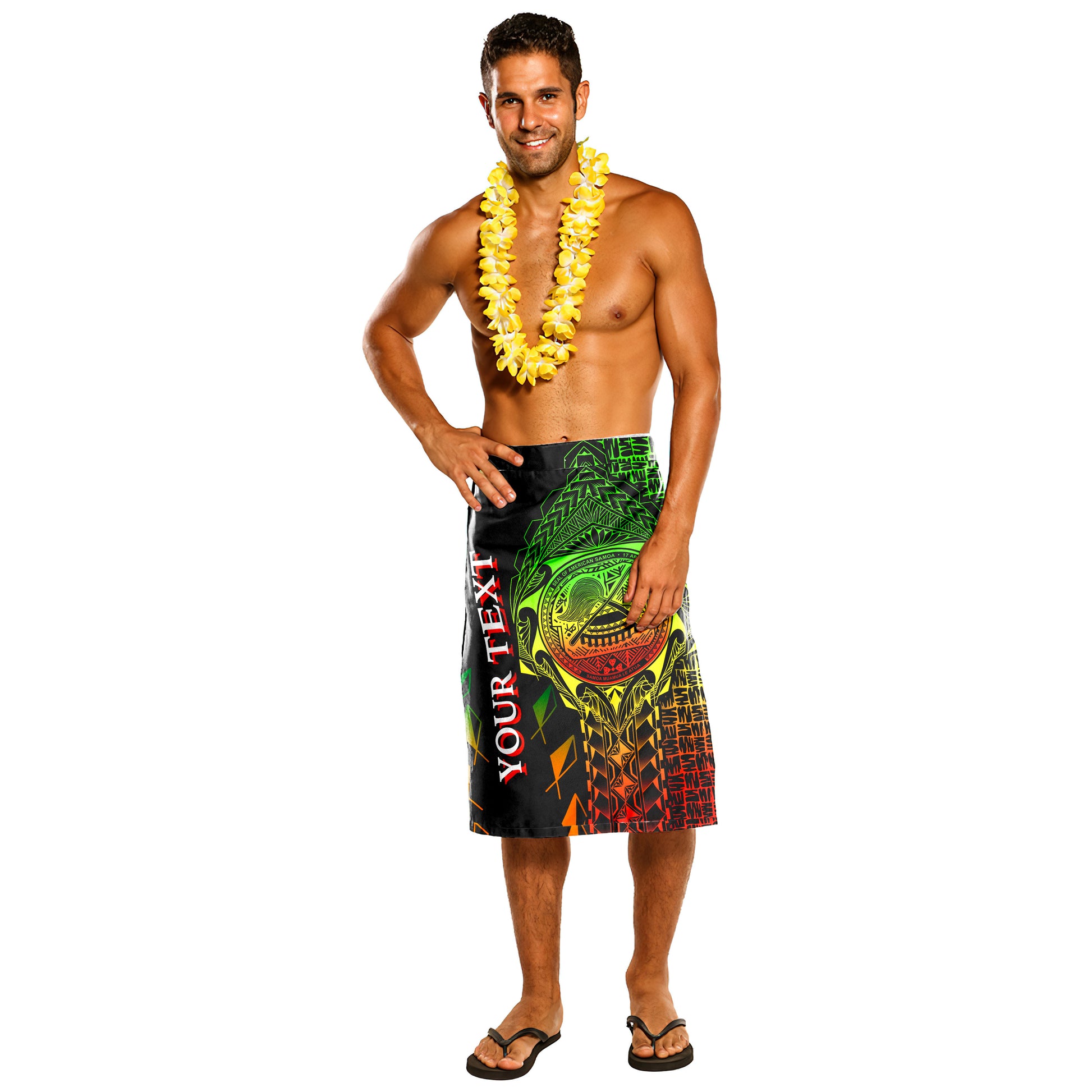 American Samoa Lavalava - Polynesian Rocket Style Reggae