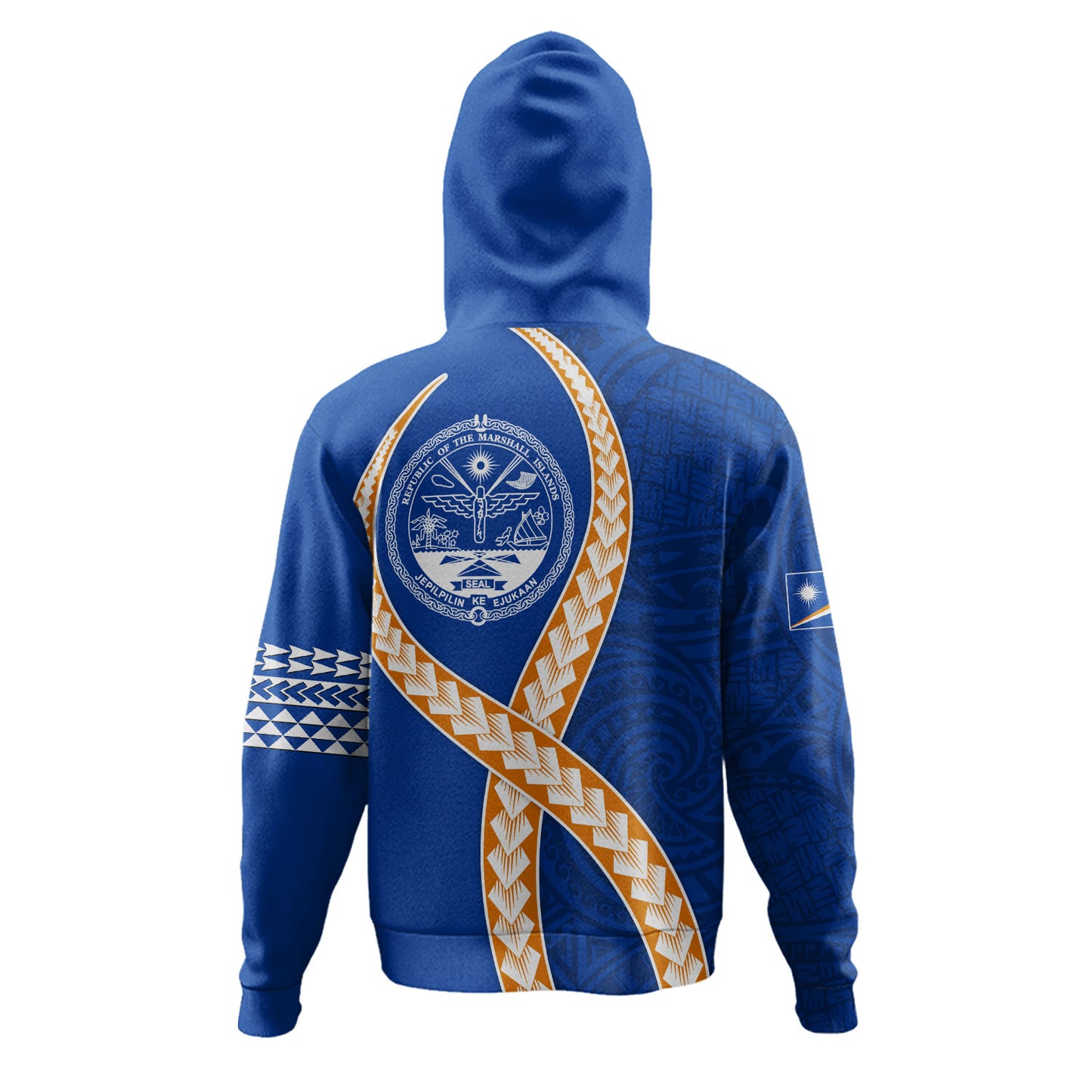 Marshall Islands Hoodie Tribal Polynesian In My Heart