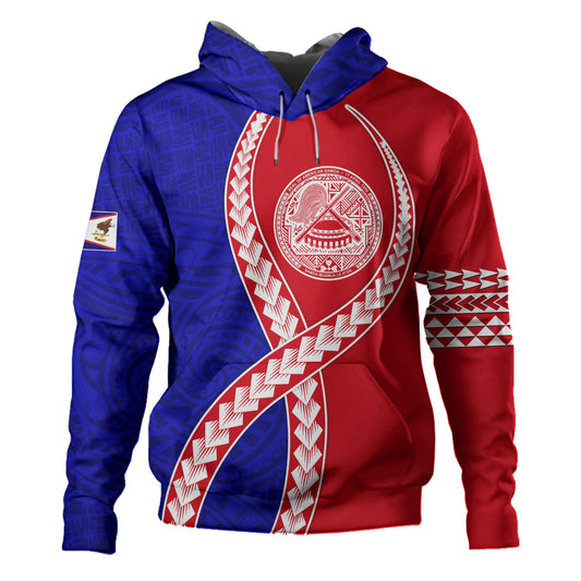 American Samoa Hoodie Tribal Polynesian In My Heart