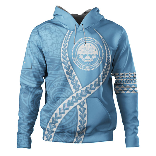 Federated States of Micronesia Hoodie Tribal Polynesian In My Heart