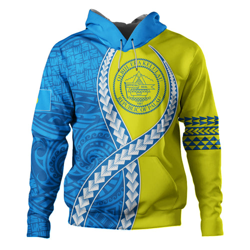 Palau Hoodie Tribal Polynesian In My Heart