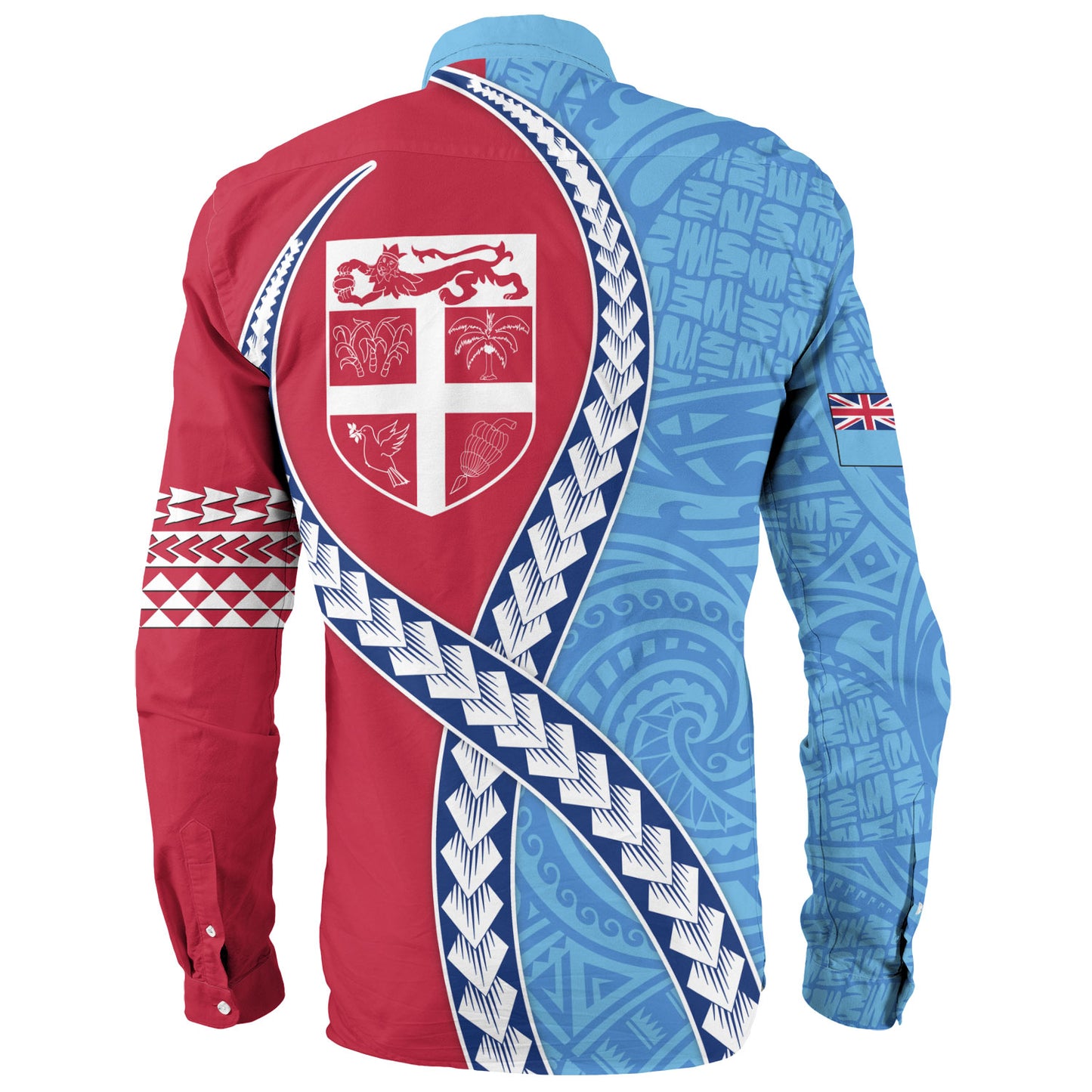 Fiji Long Sleeve Shirt Tribal Polynesian In My Heart