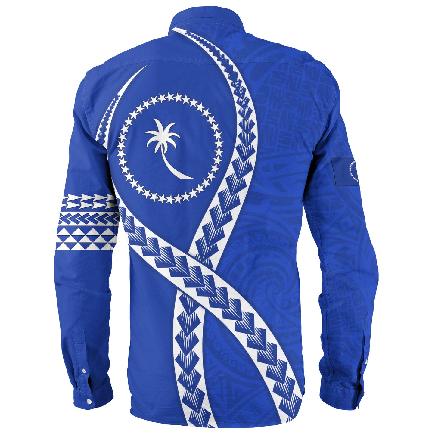 Chuuk State Long Sleeve Shirt Tribal Polynesian In My Heart