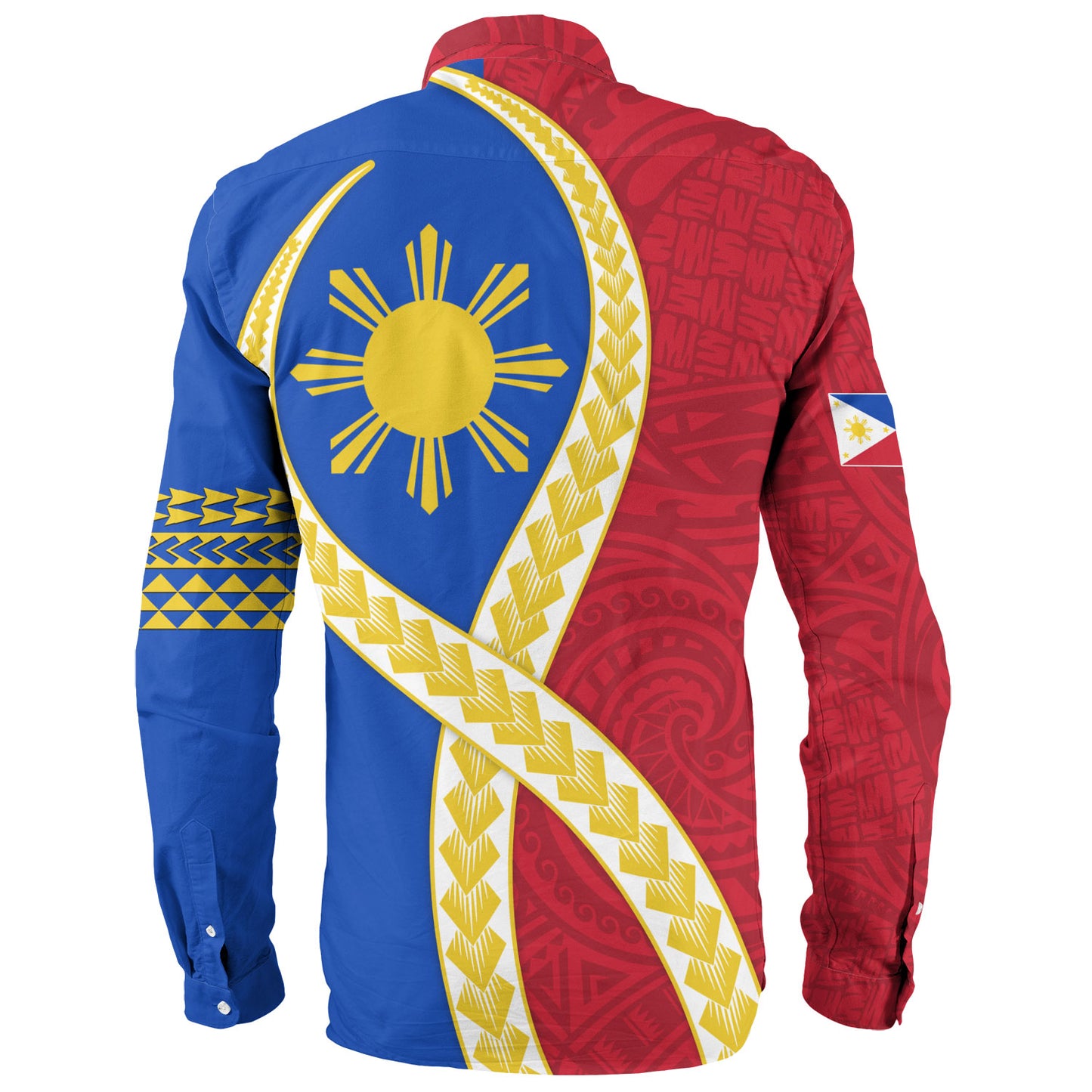 Philippines Filipinos Long Sleeve Shirt Tribal Polynesian In My Heart