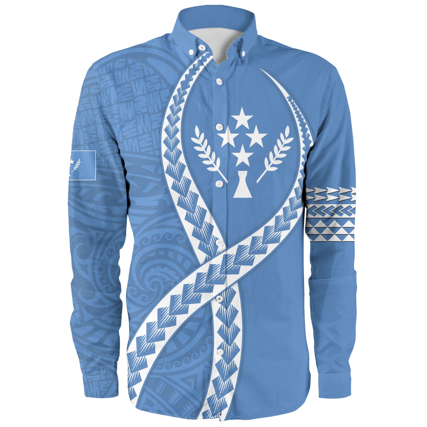 Kosrae Long Sleeve Shirt Tribal Polynesian In My Heart