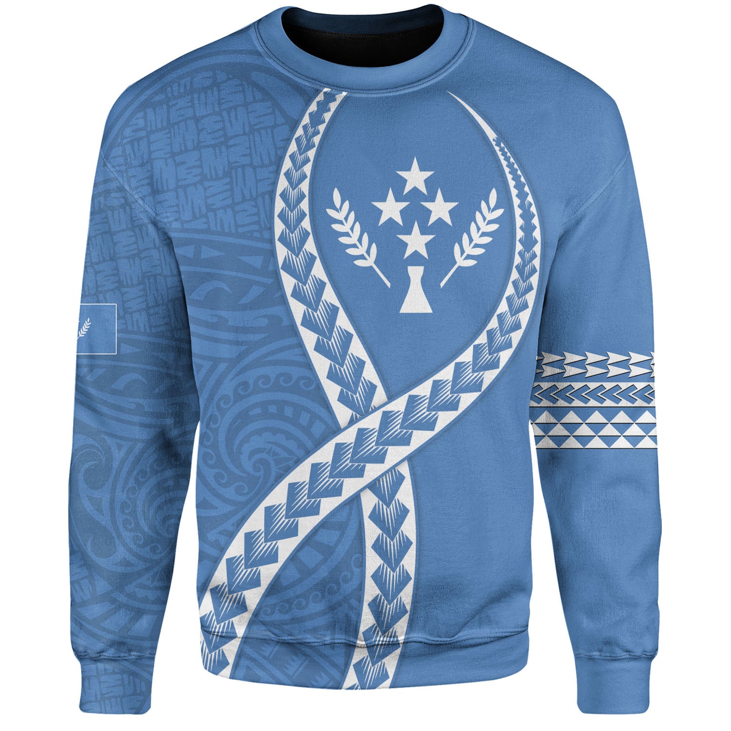 Kosrae Sweatshirt Tribal Polynesian In My Heart