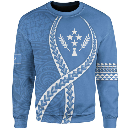 Kosrae Sweatshirt Tribal Polynesian In My Heart