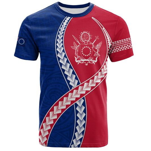 Cook Islands T-Shirt Tribal Polynesian In My Heart