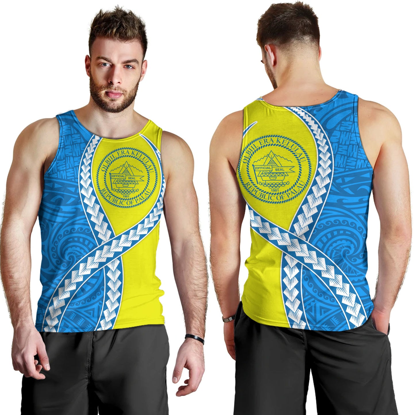 Palau Tank Top Tribal Polynesian In My Heart