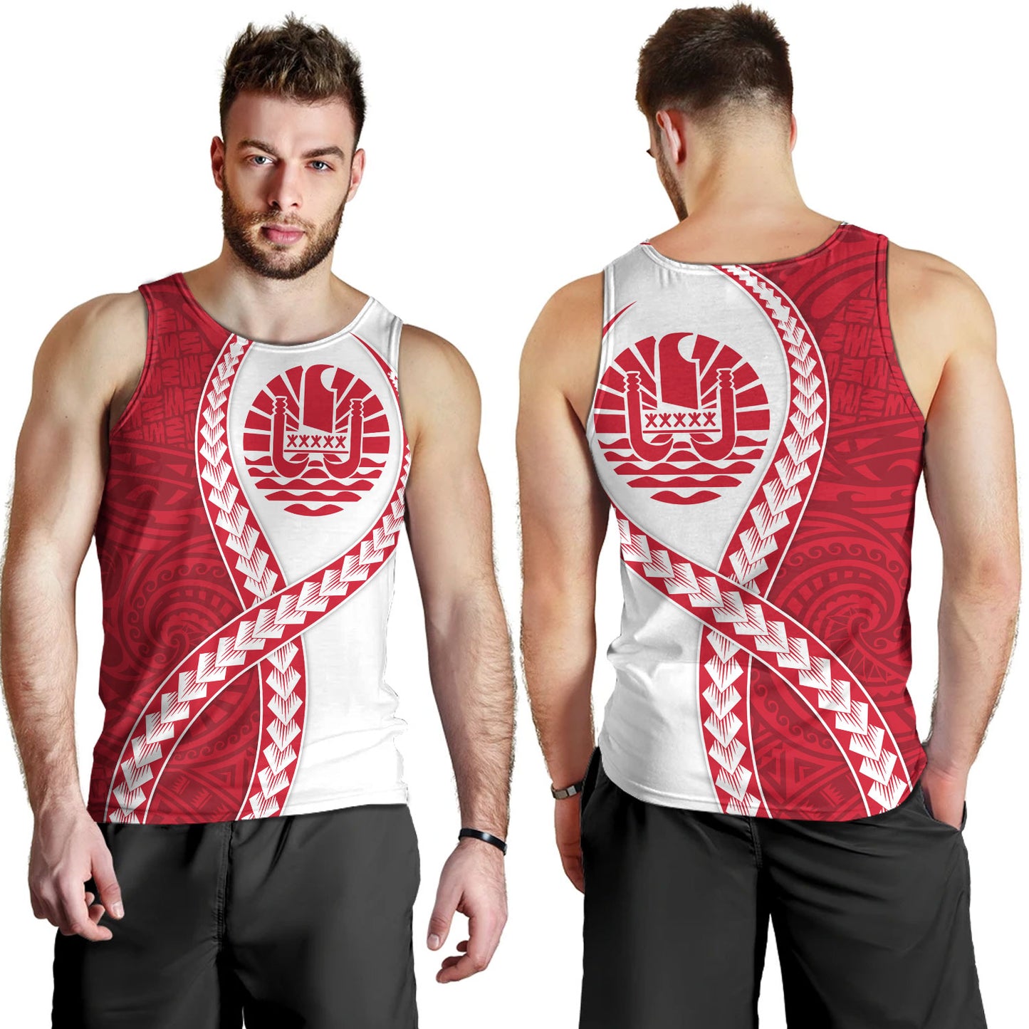 Tahiti Tank Top Tribal Polynesian In My Heart