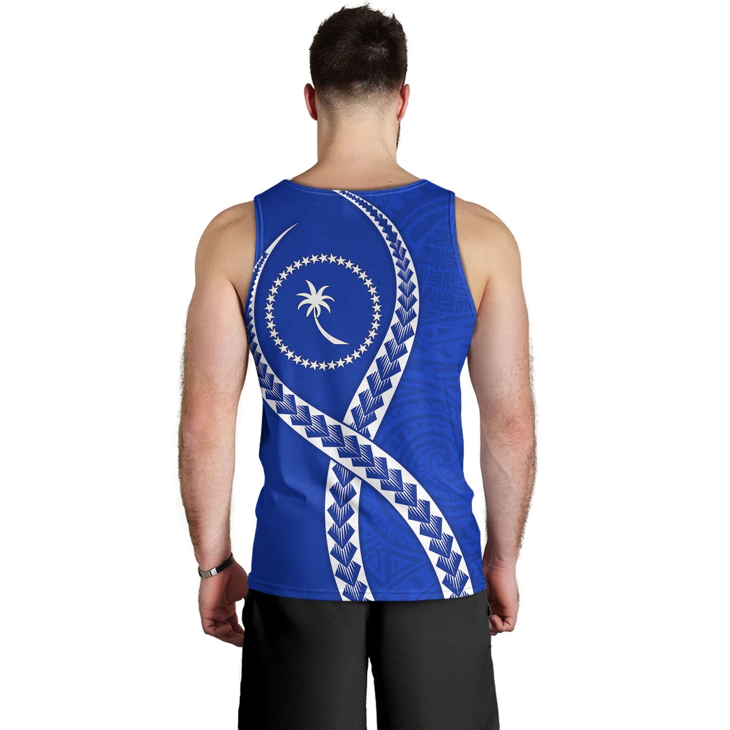 Chuuk State Tank Top Tribal Polynesian In My Heart